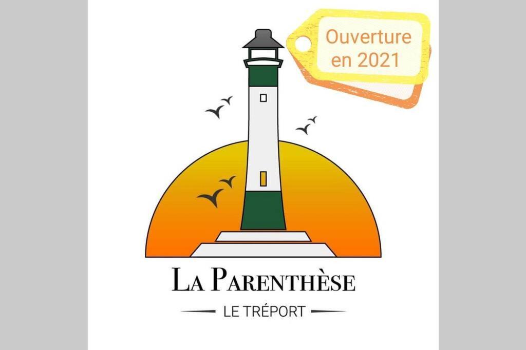 La Parenthese - Maison Treportaise Avec Cour Fermee Le Treport Luaran gambar